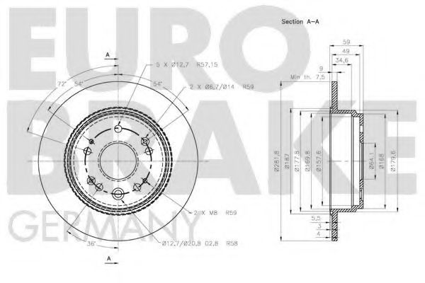 Disc frana 3