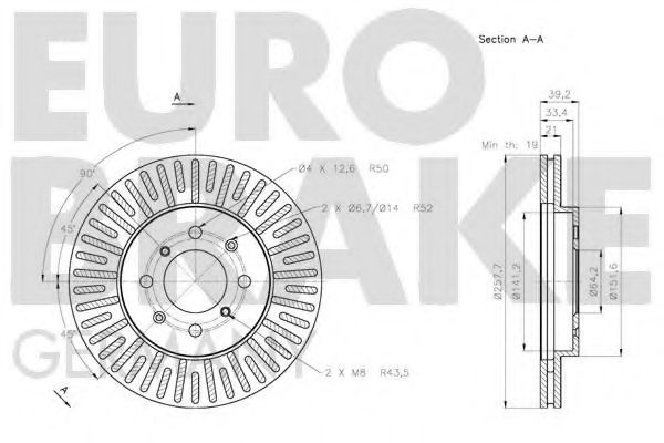 Disc frana 3