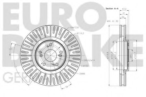 Disc frana 3