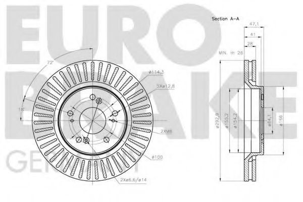 Disc frana 3
