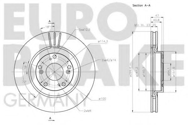 Disc frana 3