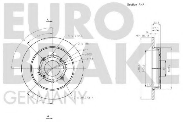 Disc frana 3