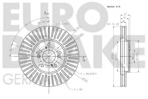 Disc frana 3