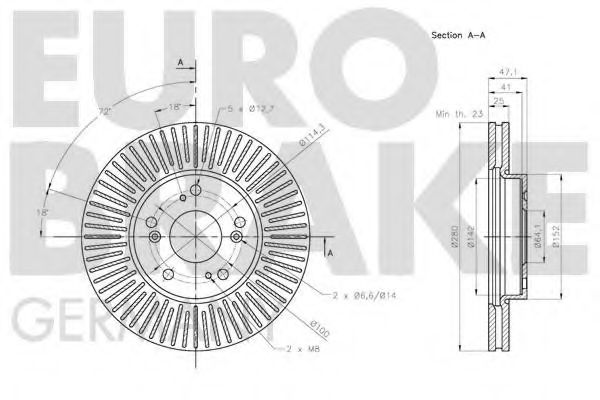 Disc frana 3