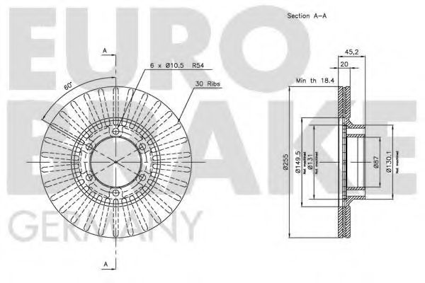 Disc frana 2