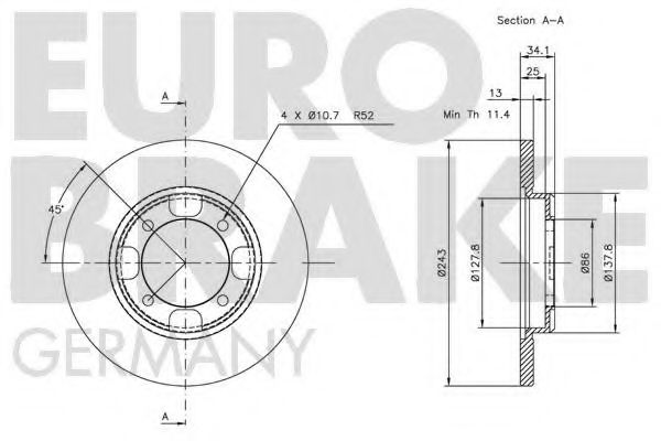 Disc frana 2