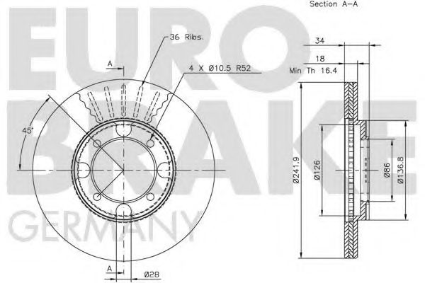 Disc frana 2