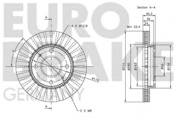 Disc frana 3