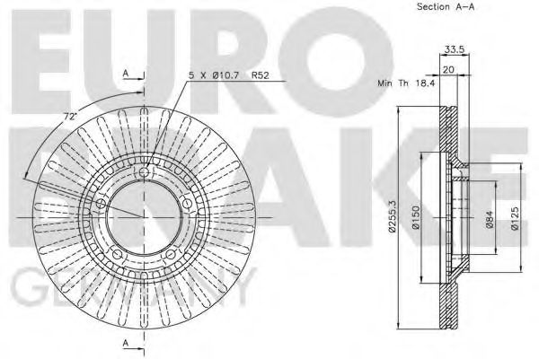 Disc frana 2