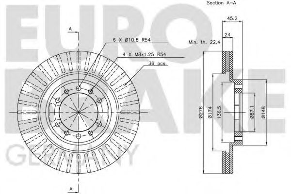 Disc frana 3