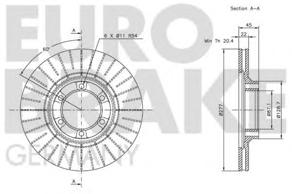 Disc frana 3