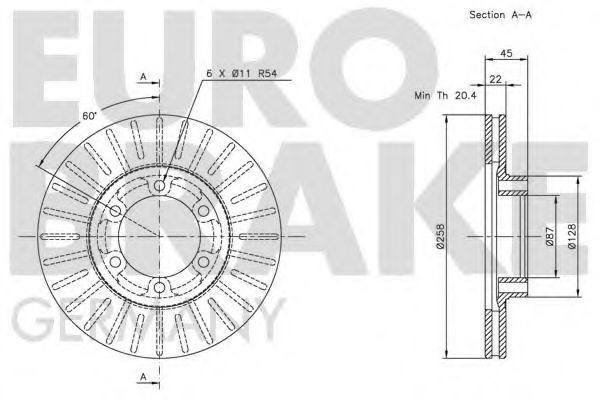 Disc frana 2