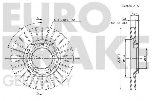 Disc frana 2