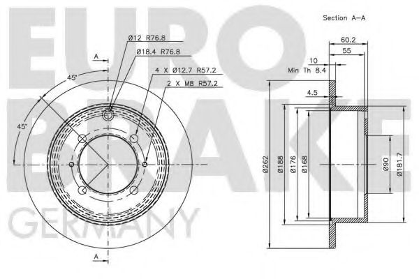 Disc frana 3