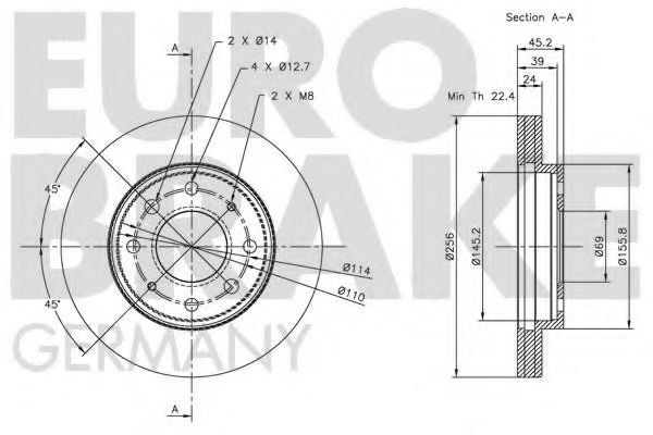 Disc frana 3