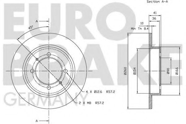 Disc frana 2