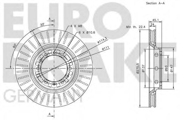 Disc frana 3