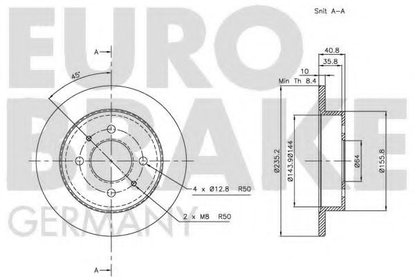 Disc frana 3