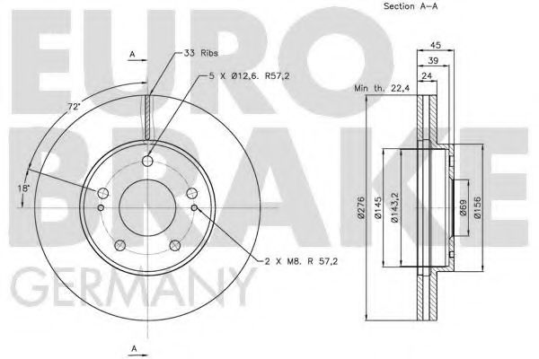 Disc frana 3