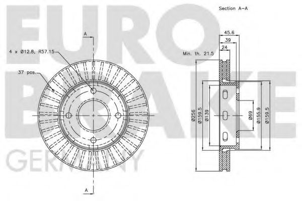 Disc frana 3
