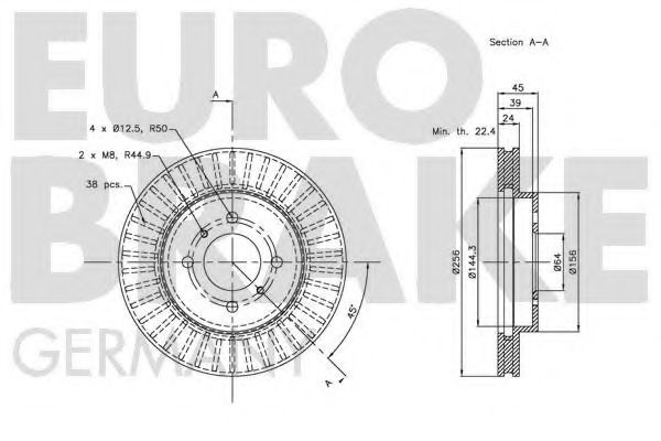 Disc frana 2