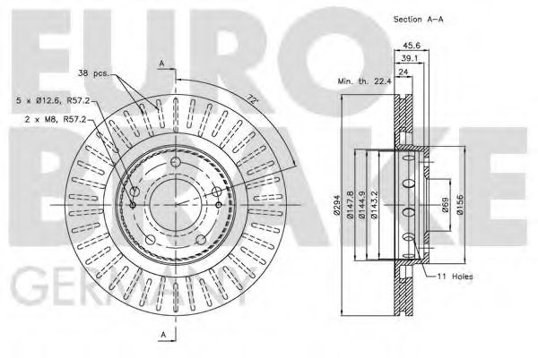 Disc frana 3