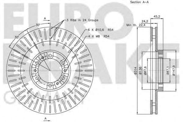 Disc frana 3