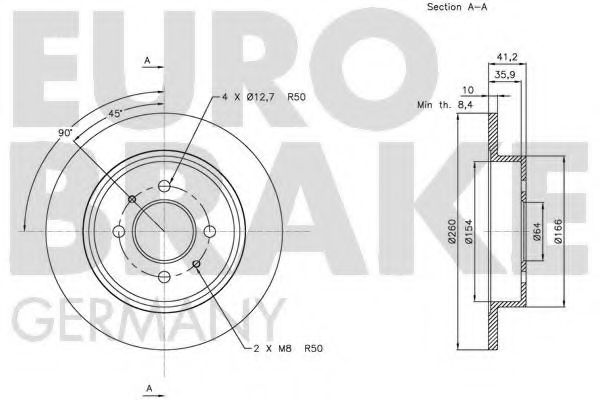 Disc frana 2