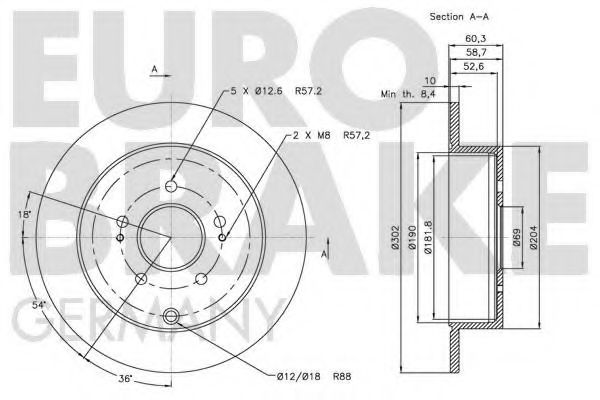 Disc frana 3