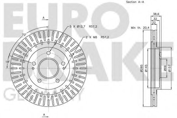 Disc frana 3