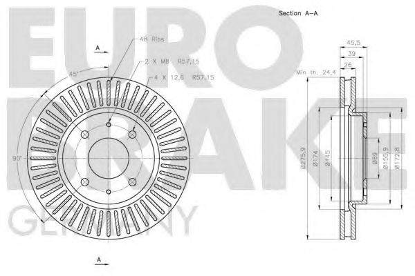 Disc frana 3