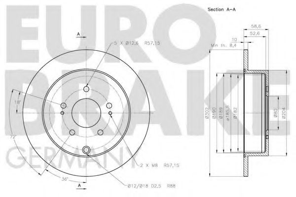 Disc frana 3