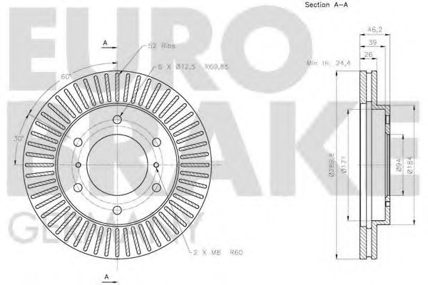 Disc frana 3