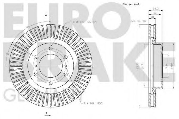 Disc frana 3