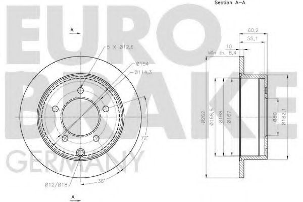Disc frana 3