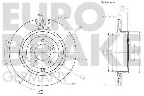 Disc frana 3
