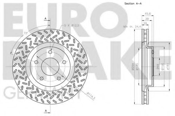Disc frana 3