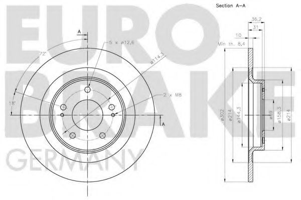 Disc frana 3