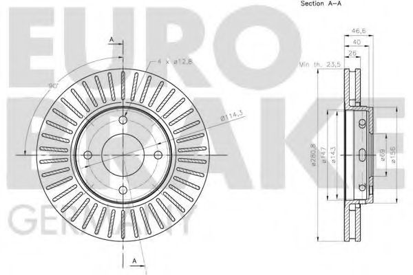 Disc frana 3