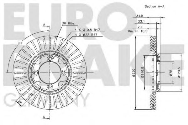 Disc frana 2
