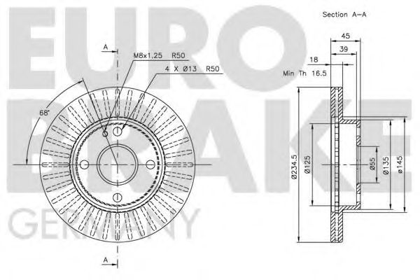 Disc frana 3