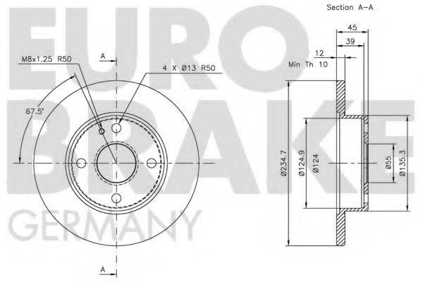 Disc frana 2