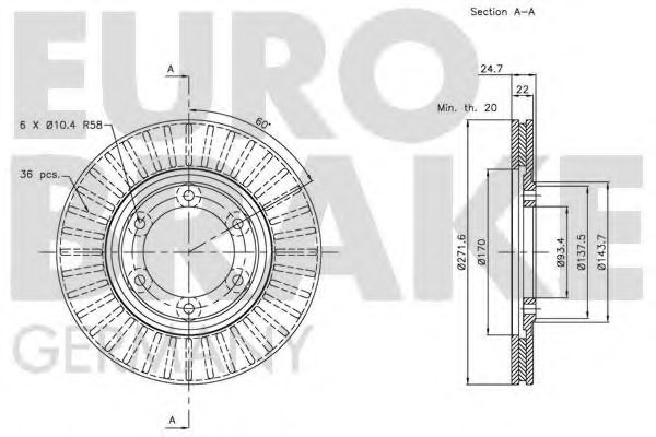 Disc frana 3