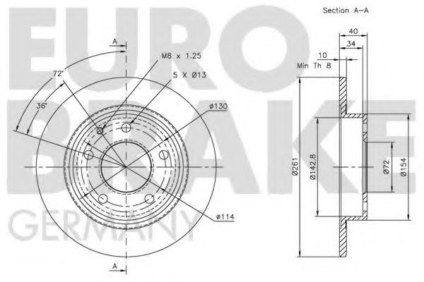 Disc frana 3