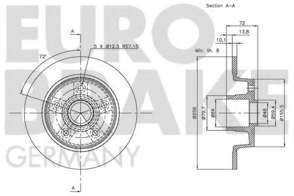 Disc frana 2