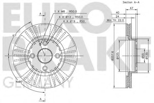 Disc frana 3