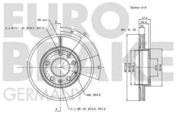 Disc frana 3