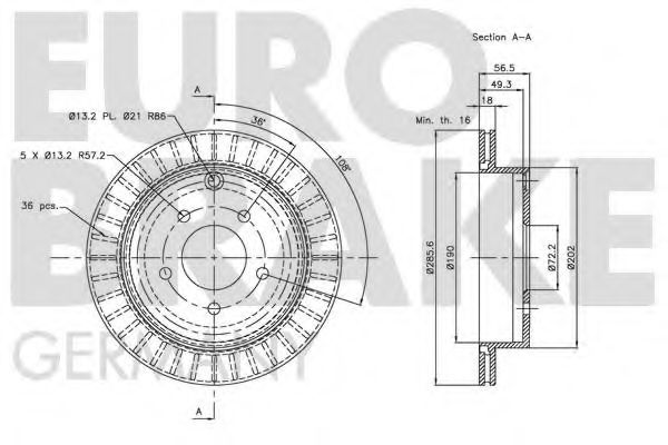 Disc frana 2