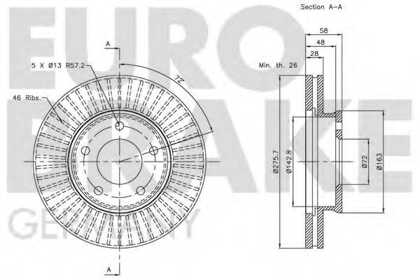 Disc frana 2