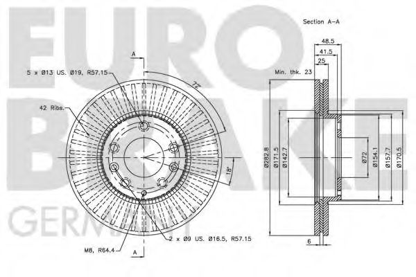 Disc frana 3